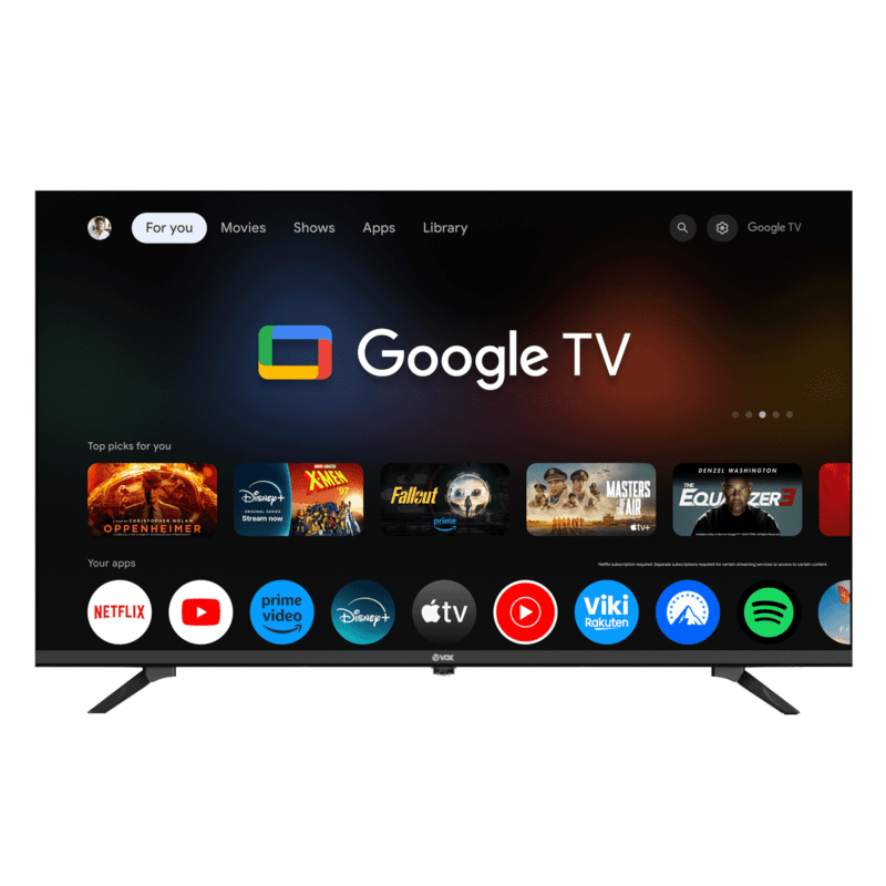Vox 43" Frameless 4K Google TV Top Choice